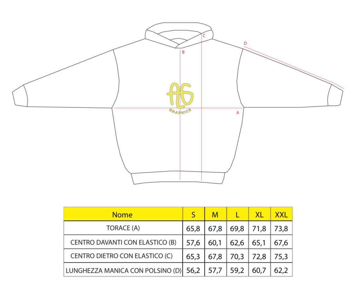 Felpa sartoriale PERFECT HOODIE Colore BIANCO natural